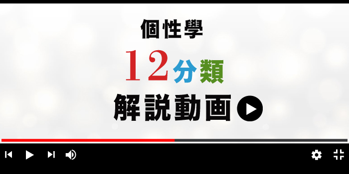 個性學12分類 解説動画